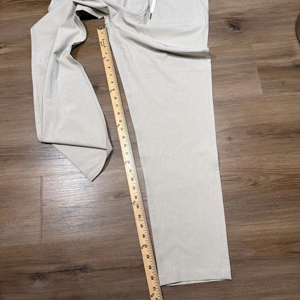 Fair Harbor The One Pant Men's XL Beige Performance Stretch Drawstring Pants